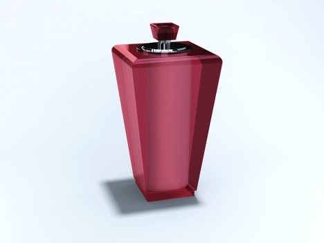 PORTA ESCOVA DE DENTE C/ TPA DECORADA PIRAMIDE